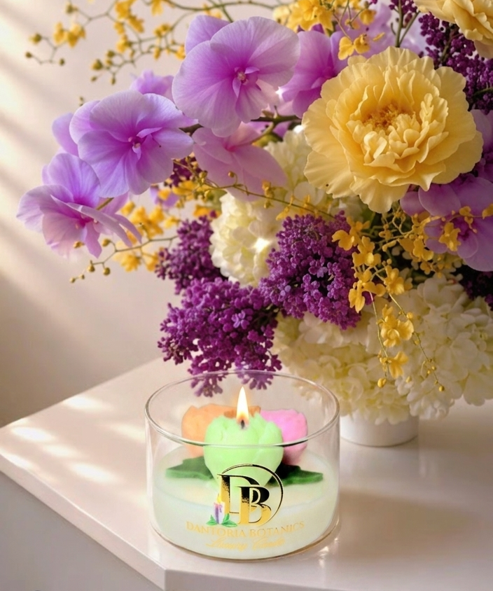 Peony Candle