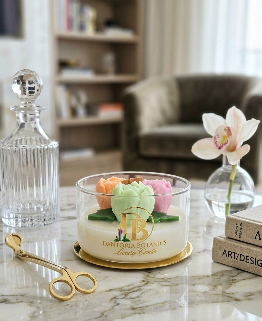 Peony Candle